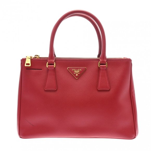 Prada Galleria Red Leather handbag - Picture 1 of 10
